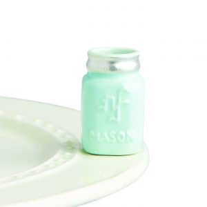 Nora Fleming You're A-Mason Mini — mason jar decorative attachment for Nora Fleming serveware
