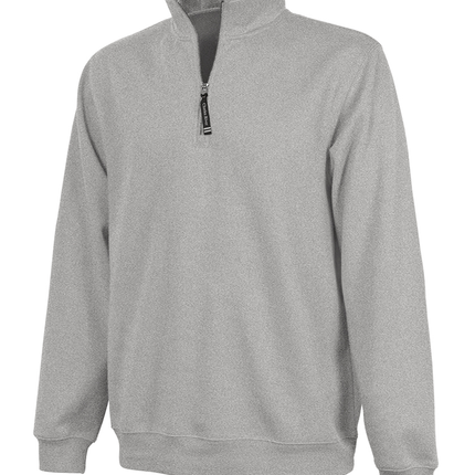 Personalized Charles River Crosswind quarter zip sweatshirt — embroidered monogram, gift for her