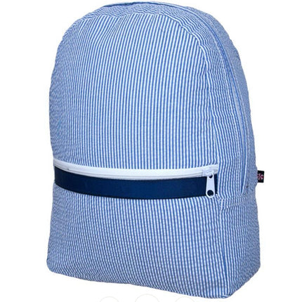 Medium personalized backpack — custom monogram or name, kids and teen gift