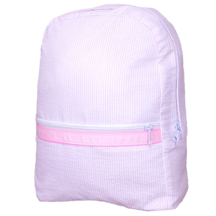 Medium personalized backpack — shown from side angle
