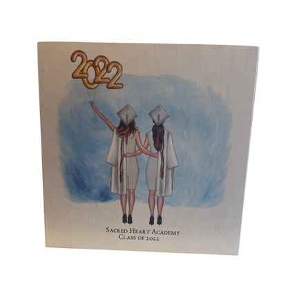 Graduation Block — alternate view showing full design