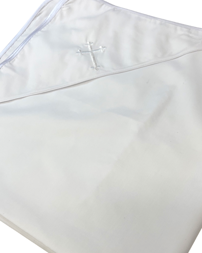 Christening blanket — elegant faith gift for baptism and Christening ceremony