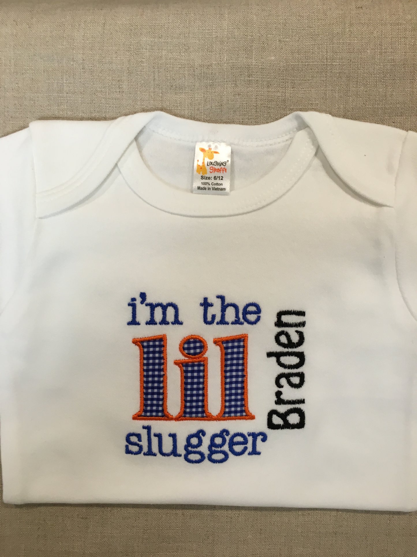 Personalized Onesie with Custom Design