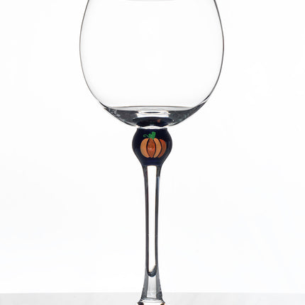 The Giving Glass Pumpkin — shown from alternate angle