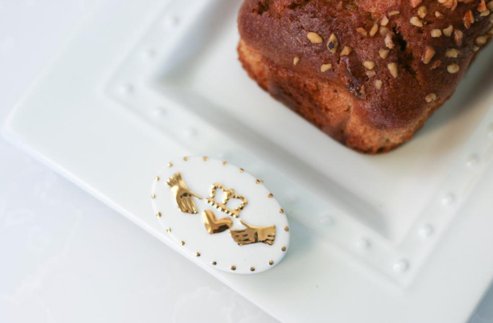 Nora Fleming Mini - Live Laugh Love (Claddagh)