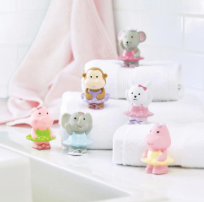Ballet party bath squirties — shown in bath