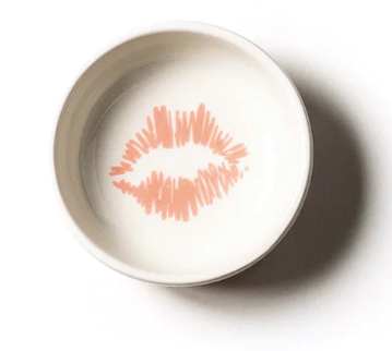 Kisses dipping bowl — shown with accompaniments