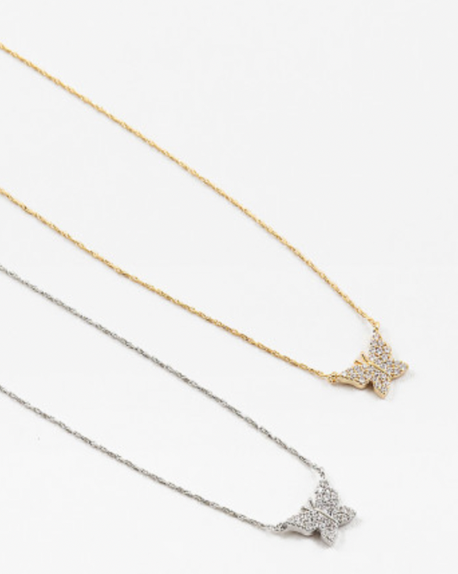 Delicate Butterfly Necklace