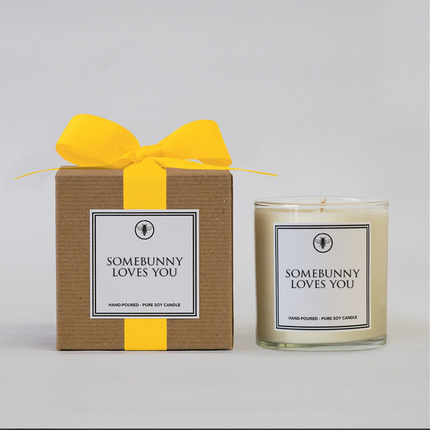 Somebunny Loves You candle — sweet Easter and baby shower gift