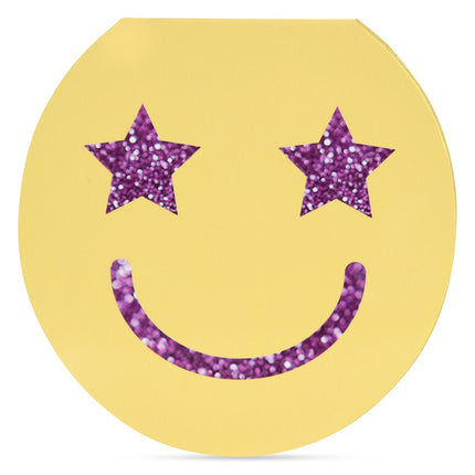 Starry-Eyed Smile eyeshadow palette — shown open with color swatches