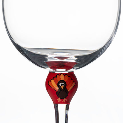 The Giving Glass Turkey — shown as Thanksgiving gift