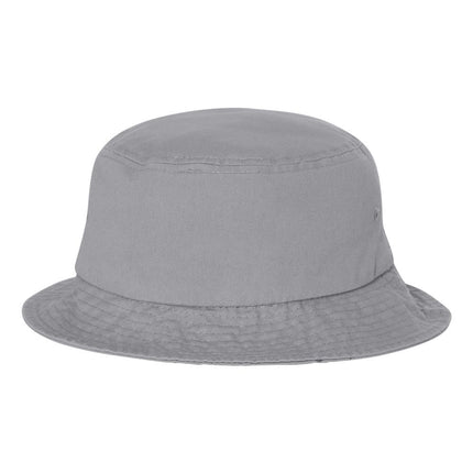 Personalized bucket hat — shown being worn, multiple color options