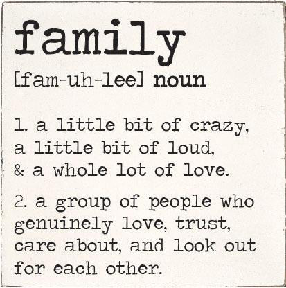 Rustic Square Block- Family Definition