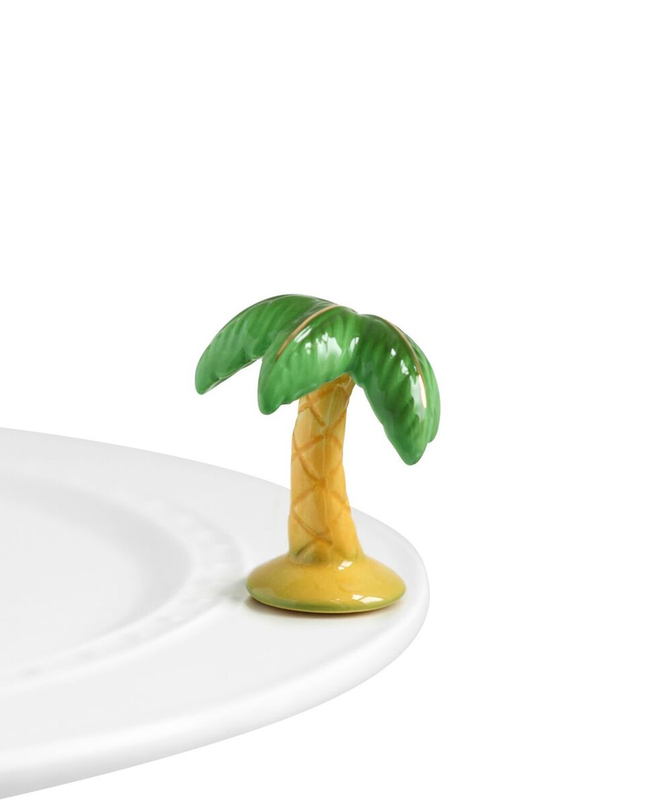 Nora Fleming Palm Tree Mini — tropical decorative attachment for Nora Fleming serveware