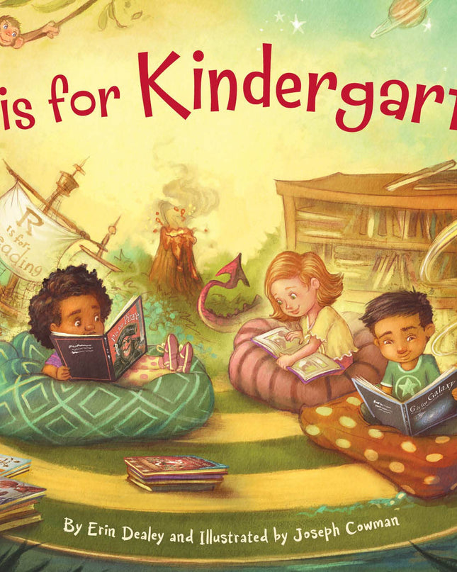 K is for Kindergarten children's book — sweet back to school gift