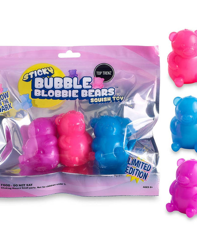Sticky Bubble Blobbies Gummy Yummies Bears