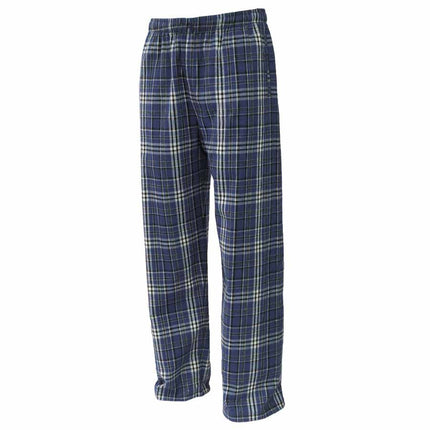 Personalized flannel pajama pant — multiple color options available